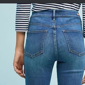 Anthropologie Superscript Ultra High Rise Jeans